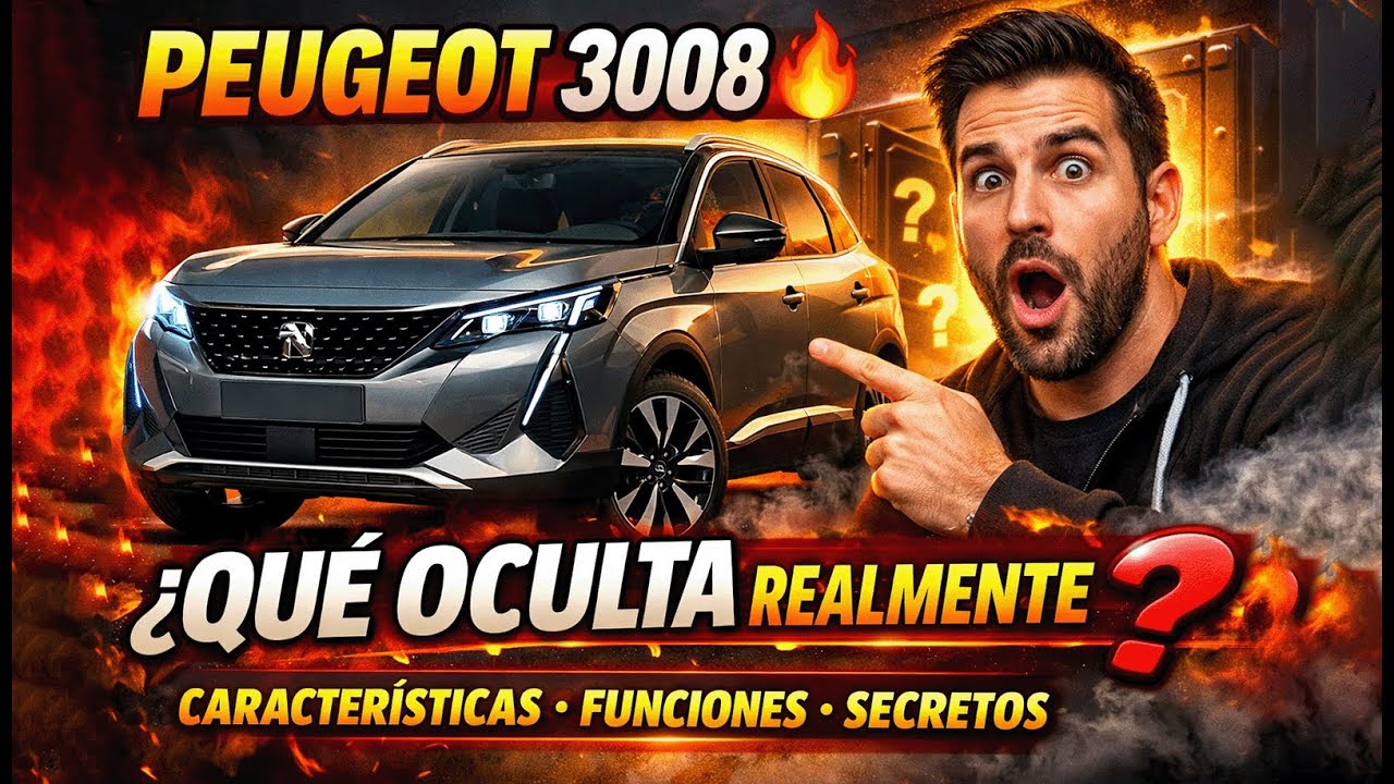 🚗 Peugeot 3008 🔥 ¿Qué OCULTA Realmente? | Características, Funciones y Secretos