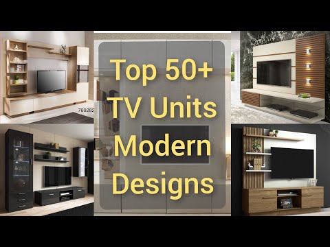 Top 50+ TV Units Designs/Tv Wall Decoration Ideas/TV Panels