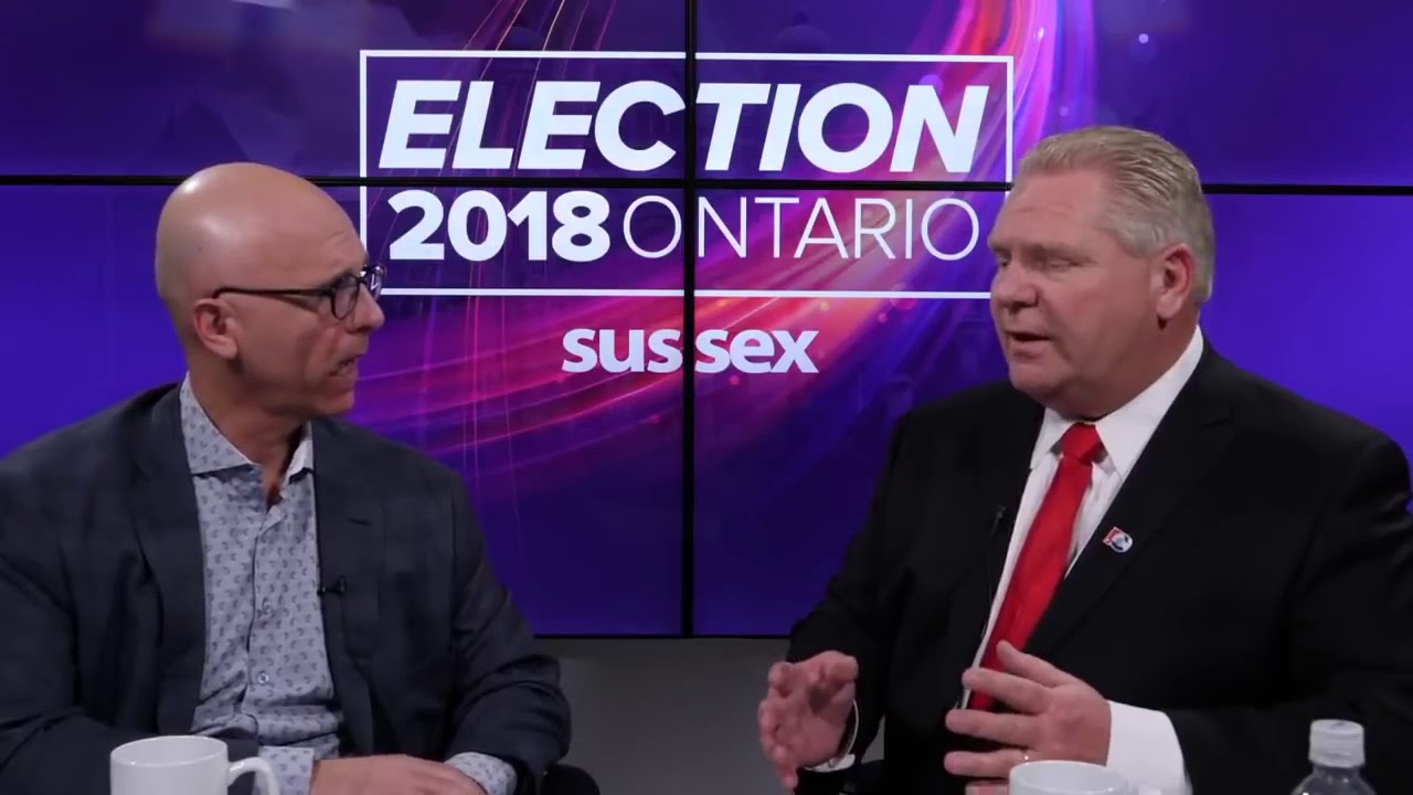 Doug Ford on the Carbon Tax, Job Creation and the Education Curriculum