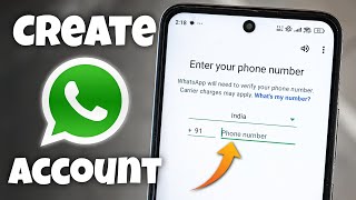 How To Create Whatsapp Account 2025