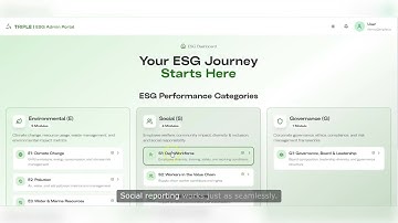 How to Automate ESG Reporting with AI – Triple I Full Demo