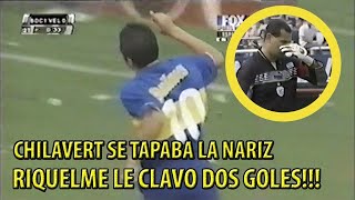 El día que Riquelme le cerro la boca a Chilavert con 2 goles!!! (2000) Resubido