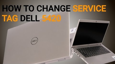 HOW TO CHANGE SERVICE TAG dell or bios  serial number