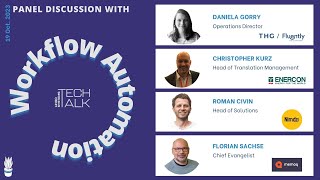 lingo systems Tech Talk 5 - Workflow Automation - Panel Discussion