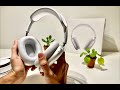 Unboxing Airpods Max SILVER - Detailed 4K Look - First Setup