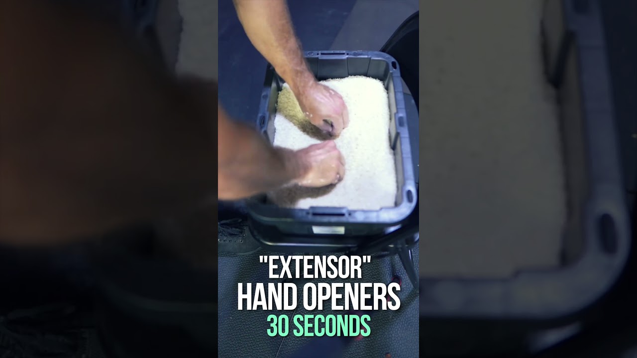 Rice Bucket Grip Exercises! 💪