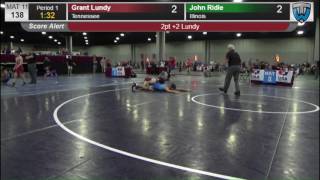 2399 Cadet Men 138 Grant Lundy Tennessee vs John Ridle Illinois 3618513104