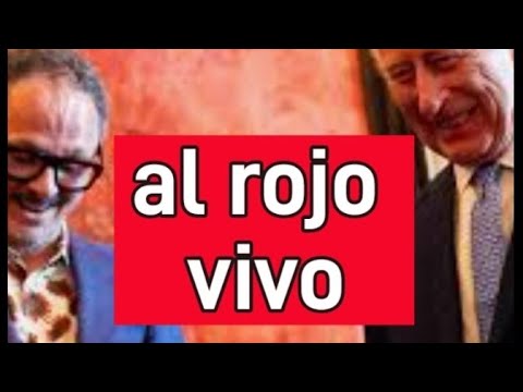 Cuadro del Rey Carlos al rojo vivo