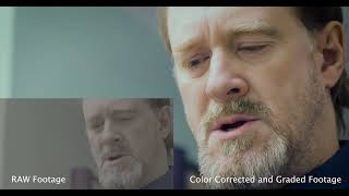 Color Correct and Graded Scene Comparison