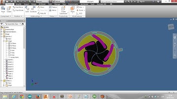 big mechanical iris with inventor