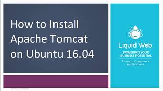 Installing Tomcat 8 on Ubuntu 16.04