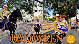 Thumbnail for ASÍ CELEBRAMOS HALOWEEN ANNYA JULIA Y YO, ENTREGAMOS DULCES |ELKC|