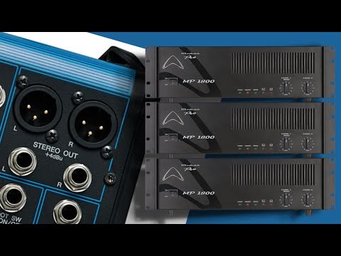 How to Connect Multiple Amplfiers to a Single Mixer Output