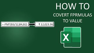 Famous How to Convert Formulas to Values in Excel Quick & Easy! #excel Profile