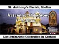 1st Day of Trezena, Konkani Mass Live at 5.30am - 3rd June 2024 | St Anthony