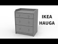 IKEA HAUGA Video Instructions, Assembly Instructions
