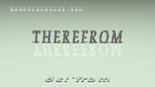 therefrom - pronunciation + Examples in sentences and phrases