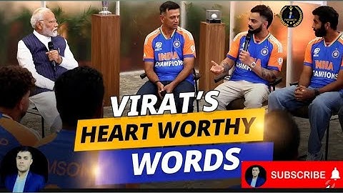 PM Modi's interaction with World T20 Champions Indian Cricket Team