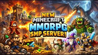 NEW Minecraft MMORPG SMP Server is LIVE! (16 Classes, Bosses & Dungeons) screenshot 5