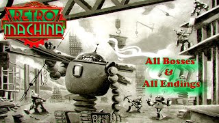 Retro Machina - All Bosses & All Endings