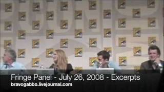 Fringe Panel at Comic-Con 2008 - 1