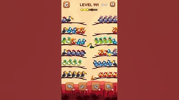 Bird Sort 2: Color Puzzle Level 141 #games #gaming #gameplay