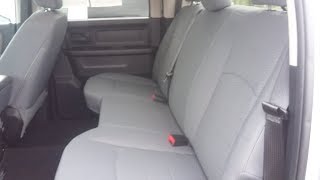 Folding Rear Seats on 2015 Dodge Ram 2500