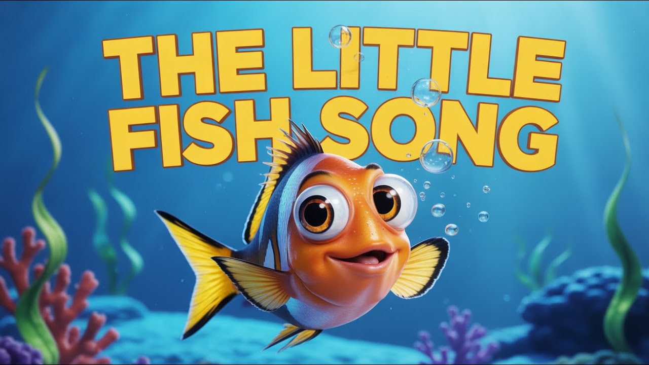 Baby Shark Dance with Fish | Fun Nursery Rhyme About Ocean Animals for Kids