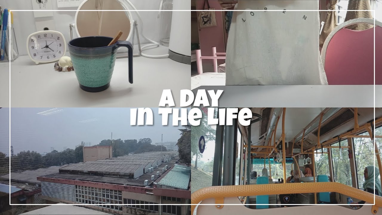 A day in the life of a university student - YouTube