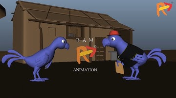 Student work of Ram Animation Institute - 3D Character Designing