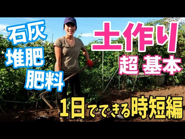 土作り 石灰 堆肥 肥料 初心者さん必見 石灰は少し詳しく説明しました 1日でできる時短編 一緒に撒いちゃダメ 時間をおく Youtube 土作り 石灰 堆肥 肥料 初心者さん必見 石灰は少し詳しく説明しました 1日でできる時短編 一緒に撒いちゃダメ 時間をおく Youtube