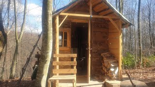 Dağ Evinde Toprak Fırından Ekmek Doğada Tek Başına Dağ Evi 67.Bölüm Solo Bushcraft Camp