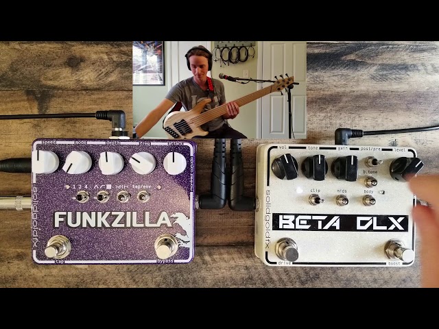 SolidGold FX Beta DLX and Funkzilla Bass Demo class=