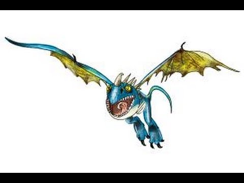 How to draw Stormfly from How to Train Your Dragon 2 - YouTube