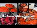 How to make nigerian pepper stew that blend with all food.