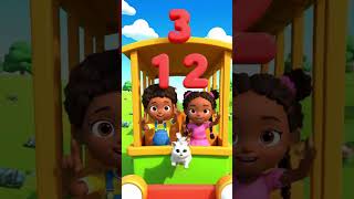 The Counting Train 🚂 | Fun Kids Song to Learn Numbers 1–10 | Educational #Shorts