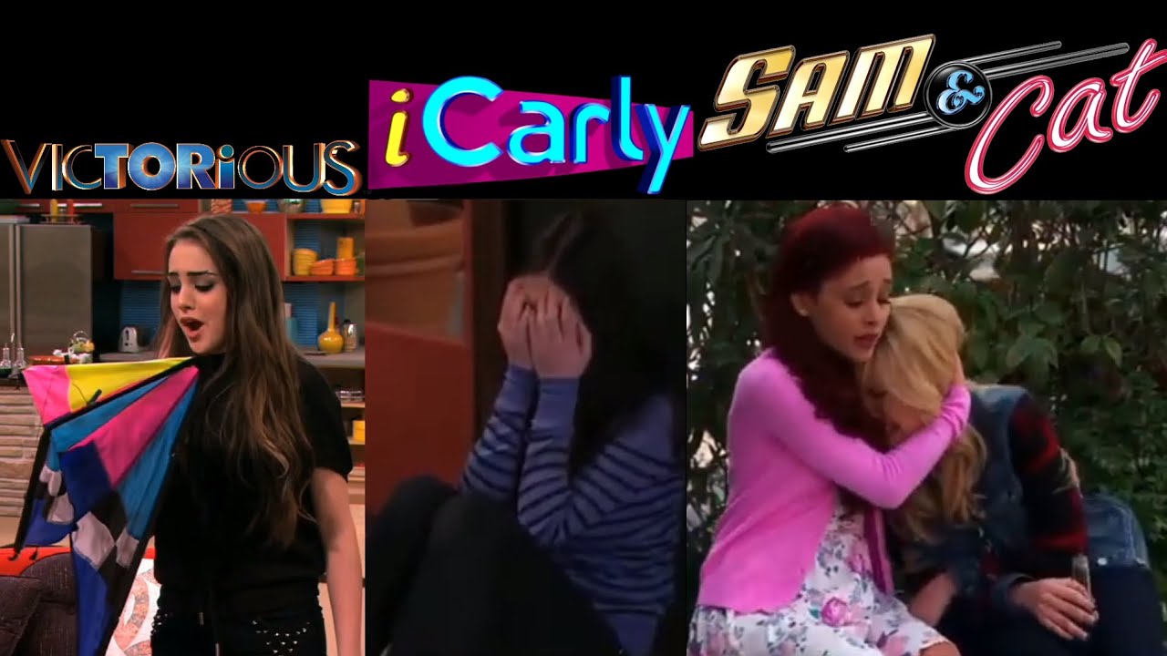 iCarly Victorious Sam & Cat Girls Crying Compilation