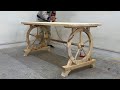 Amazing Ideas Woodworking Art - Build A Beautiful And Unique Table