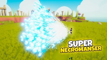 SUPER NECROMANSER VS EVERY FACTION | TABS MODDED GAMEPLAY