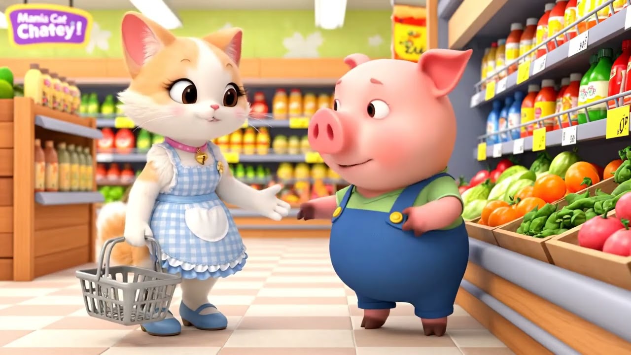 a busy day with amada mama cat cathy supermarket adventure cozy fireplace lost found