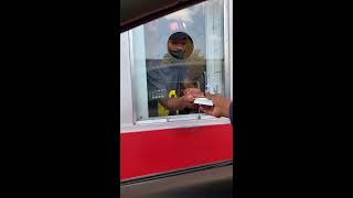 Random Tipping Drive Thru Worker at MacDonalds