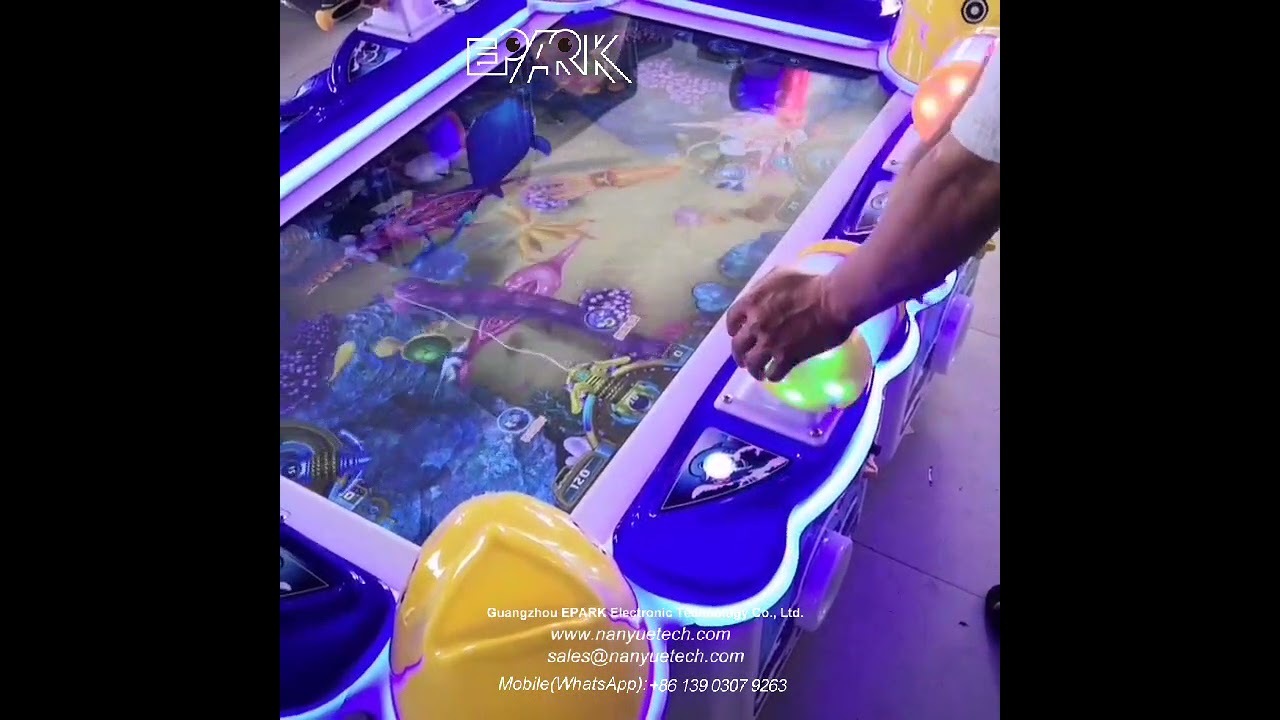 EPARK Fishing game machine, coin-operated machine, multiplayer indoor game machine
