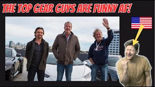 Hammond, May, Clark Making Fun of Countries 1 | American Reacts | #Reaction #TopGear #uk