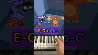 Which One is Not Sleeping (Poppy Playtime 5 Animation) @fash - Piano Tutorial