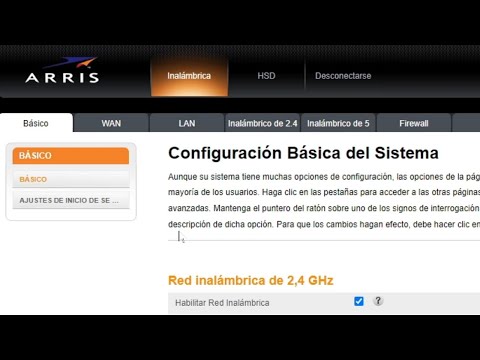 ? Cómo CAMBIAR la CONTRASEÑA y NOMBRE del ROUTER WiFi ARRIS ✅