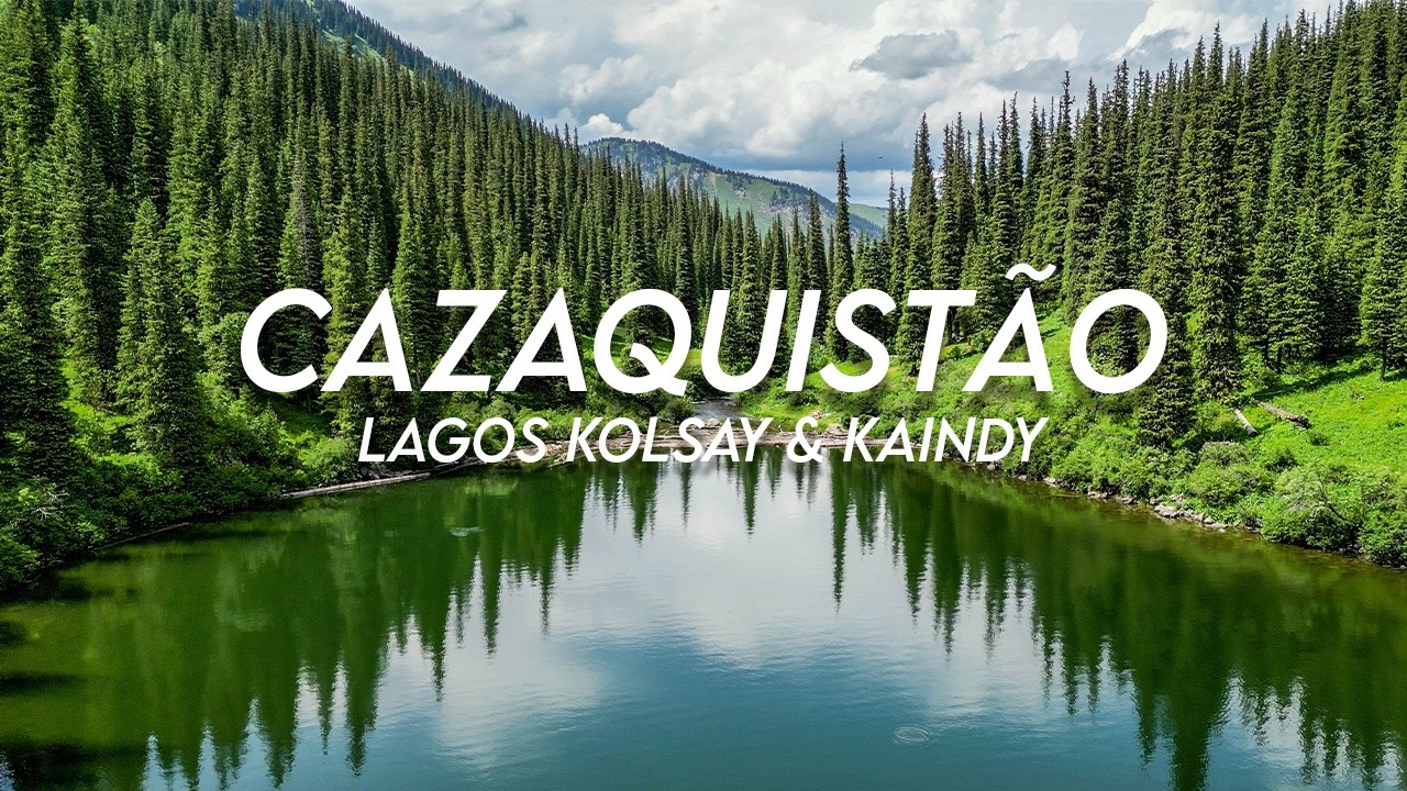 Trilho nos Lagos Kolsay 🇰🇿 e Visita ao Lago Kaindy | Natureza Única no Cazaquistão