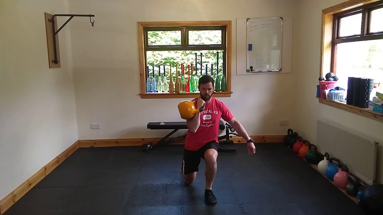 SA KB Reverse Lunge - YouTube