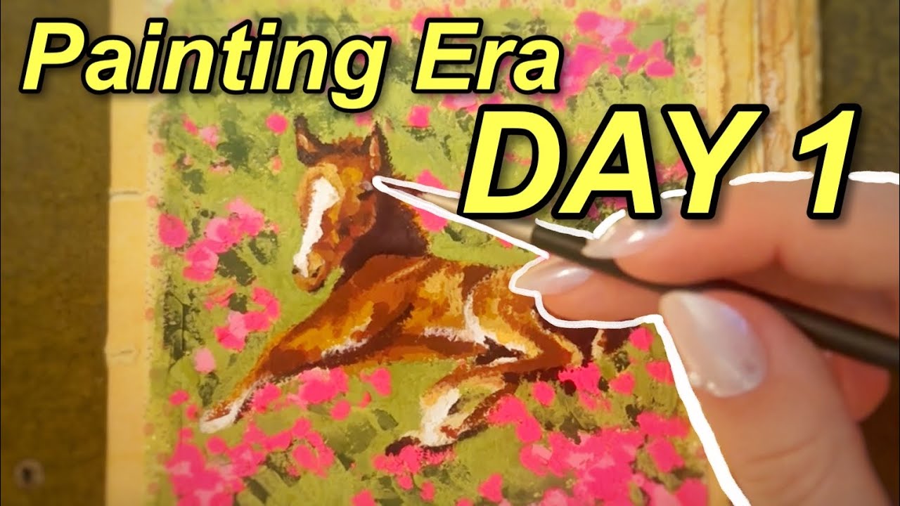 Заполняю весь скетчбук картинами ✨