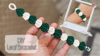 How to make Bracelets At Home | DIY Leaf Bracelet Ideas |Thread Bracelets |Creation&you