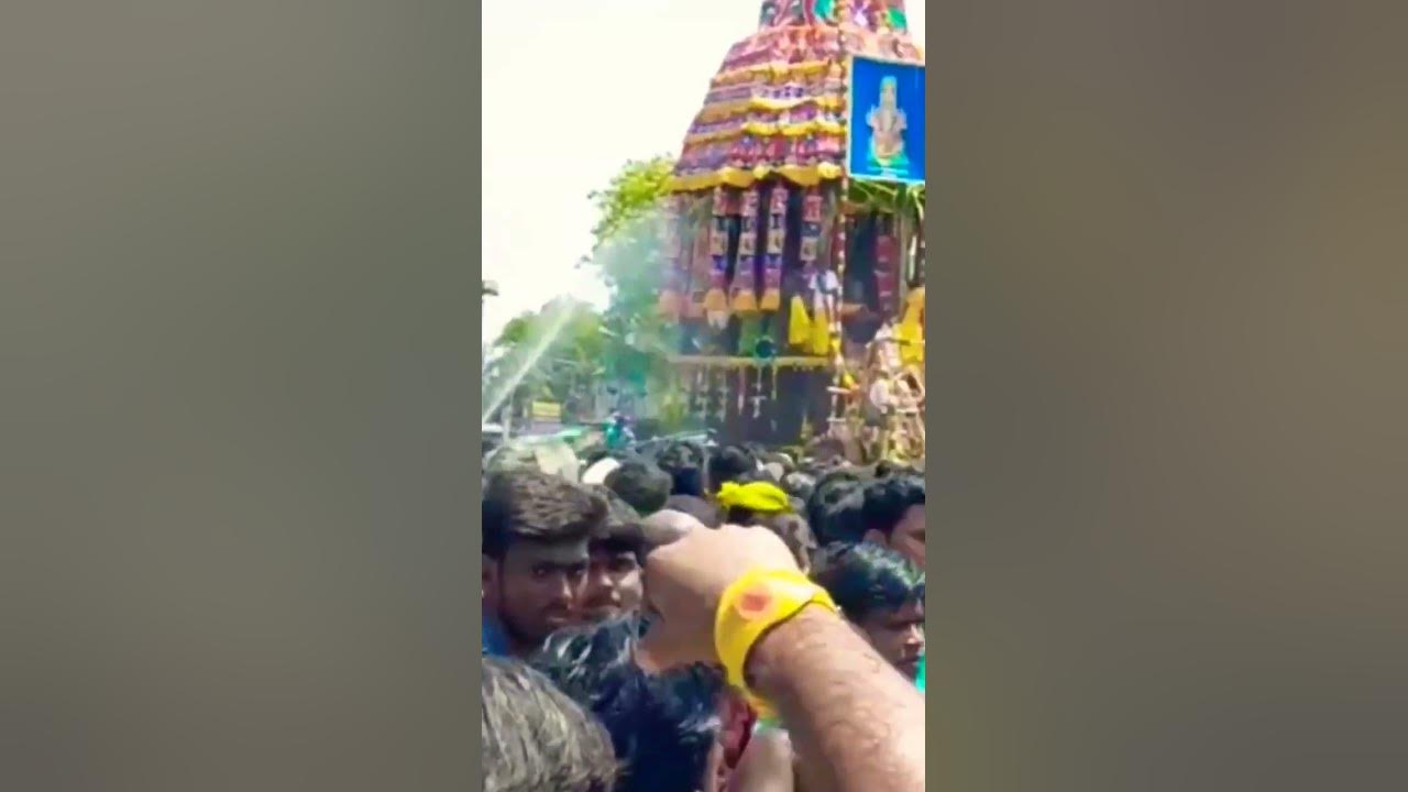 samayapuram mariyamman kovil ther thiruvilatrending 2023 YouTube